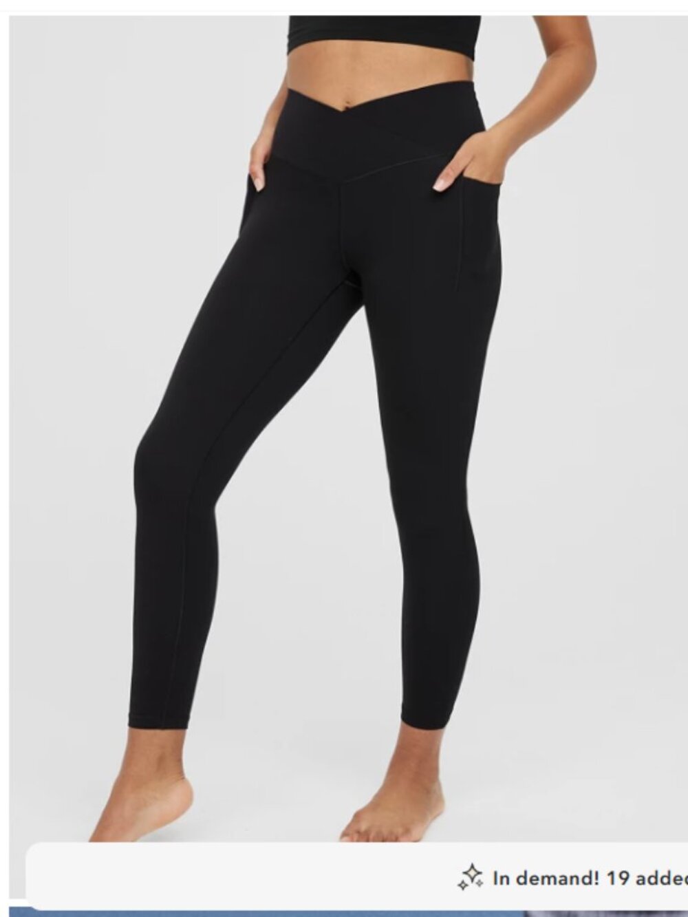 OFFLINE By Aerie Real Me XTRA Crossover High Waisted Pocket Legging
